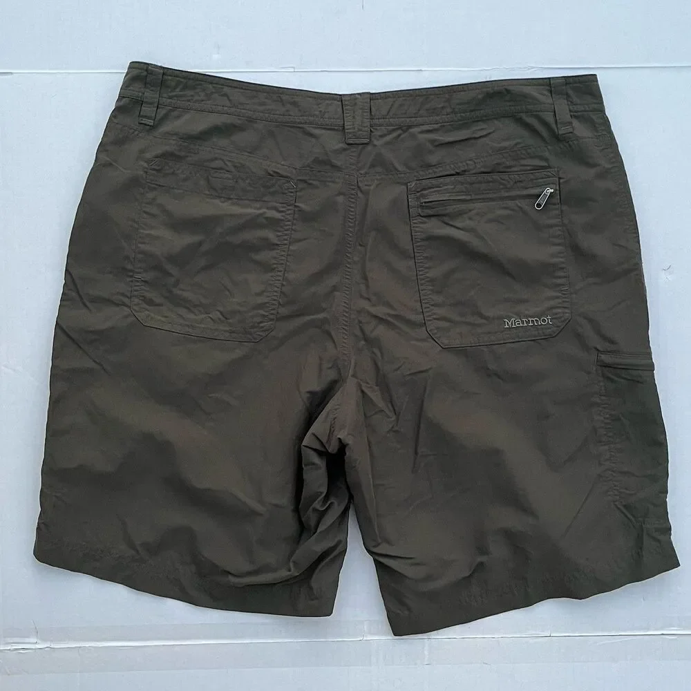 Marmot Hiking Cargo Shorts Mens Size 40 Lightweight Stretch Trekk Camping Trail